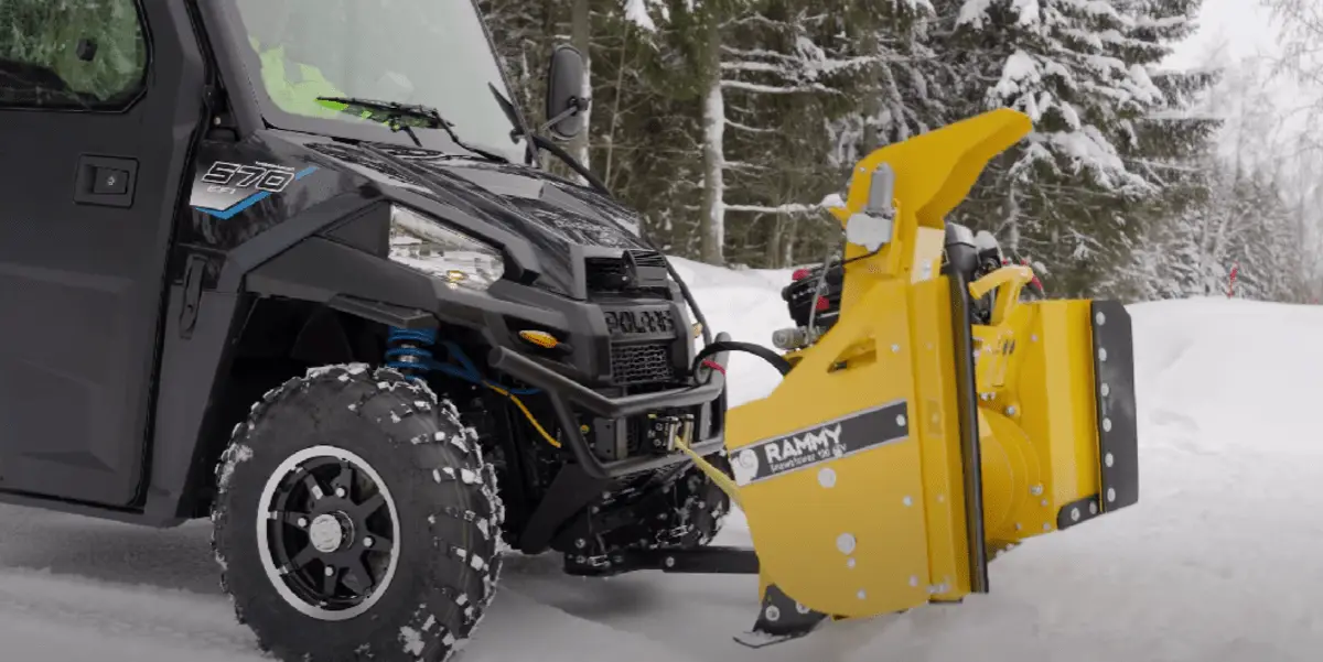 Used UTV With Snowblower For Sale