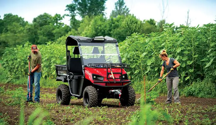 Best UTV With Dump Bed For Farm Work With Skid Steer