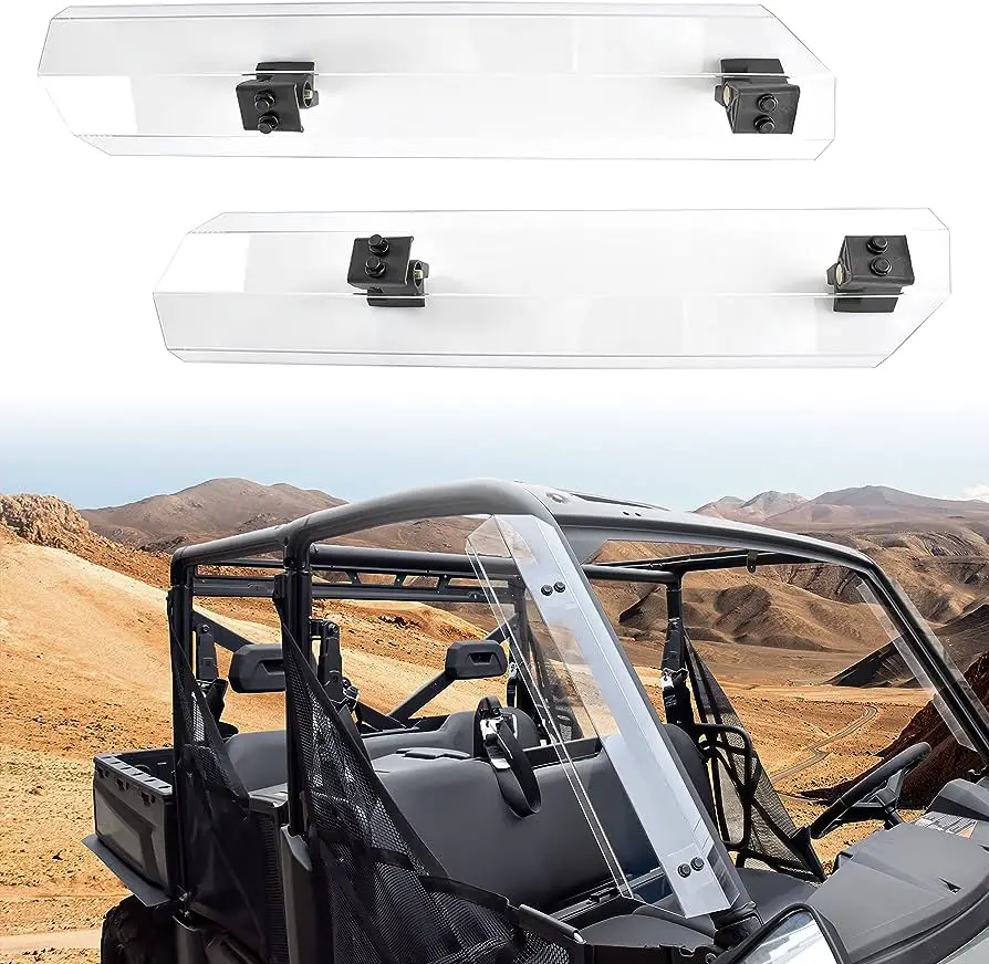 CanAm Wind Deflector Install