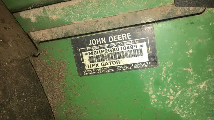 How To Read A John Deere Gator Serial Number Complete Guide 2024 