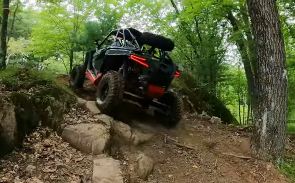 In my Polaris UTV, I cruised through the scenic trails of Wisconsin, the rhythmic hum of the engine harmonizing with the rustling leaves overhead.