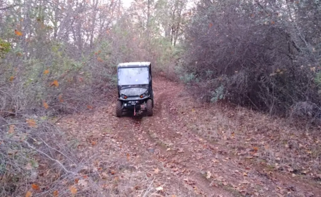 Navigating winding trails, I embraced the freedom and versatility that my Tracker Electric UTV provided on every twist and turn.