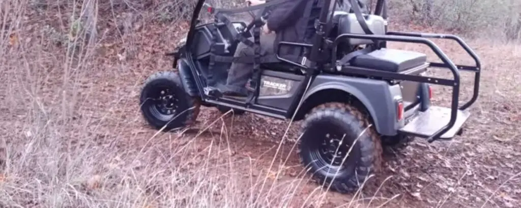 I explored rugged terrains with my Tracker Electric UTV, turning ordinary weekends into off-road adventures.