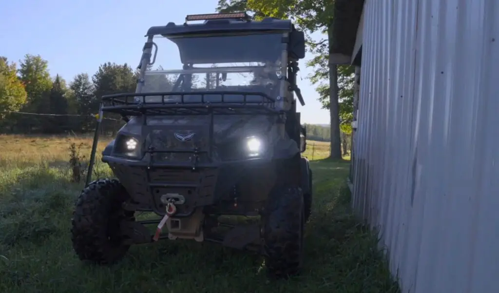 Behind the wheel of my American Landmaster UTV, I felt like a true steward of the land, efficiently maneuvering through the farm's varied landscapes to ensure everything runs smoothly, from dawn till dusk.