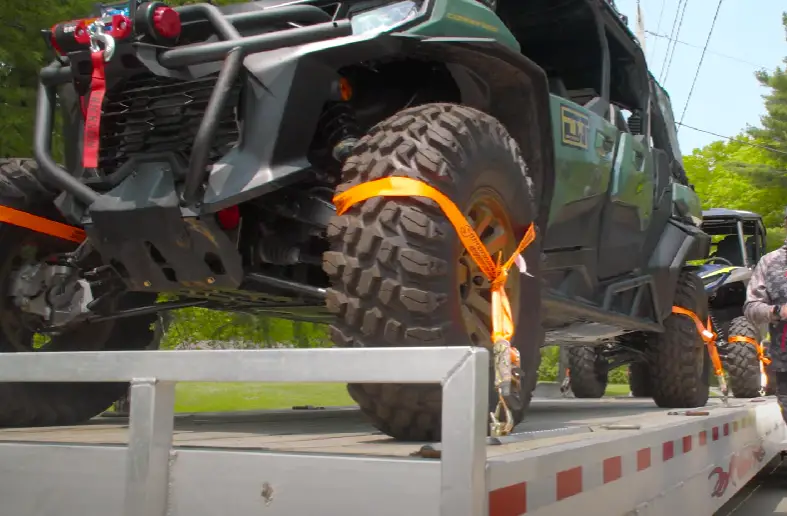 Sometimes I move on such terrains where I can do a Mudding Experience even if I don’t want to because I have customised my side-by-side tires into big monster tires.