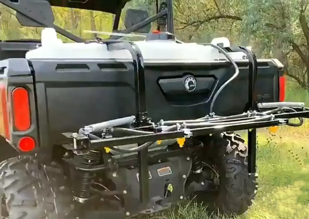 On a scorching summer day, I relied on the FIMCO 65 Gallon UTV sprayer with 5 Nozzle Boom to keep my crops hydrated and thriving, a testament to its reliability.