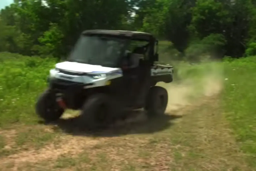 Surrounded by the sights and sounds of nature, I embarked on an unforgettable adventure with my Polaris Ranger XP Kinetic, exploring hidden trails and forging my path through the wilderness.