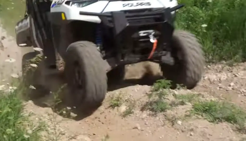 Roaming through the forest in my Polaris Ranger XP Kinetic, I felt a connection to the natural world, as I navigated winding paths and encountered the wonders of the wilderness at every turn.