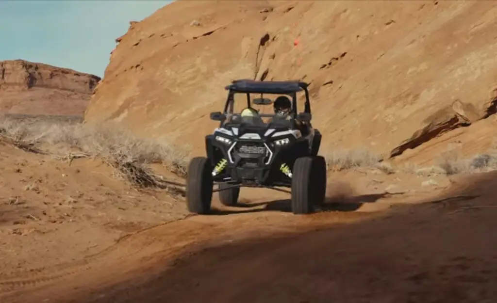 I embarked on a daring journey through Utah's backcountry, my trusty Polaris RZR 1000 leading the way with power and precision.