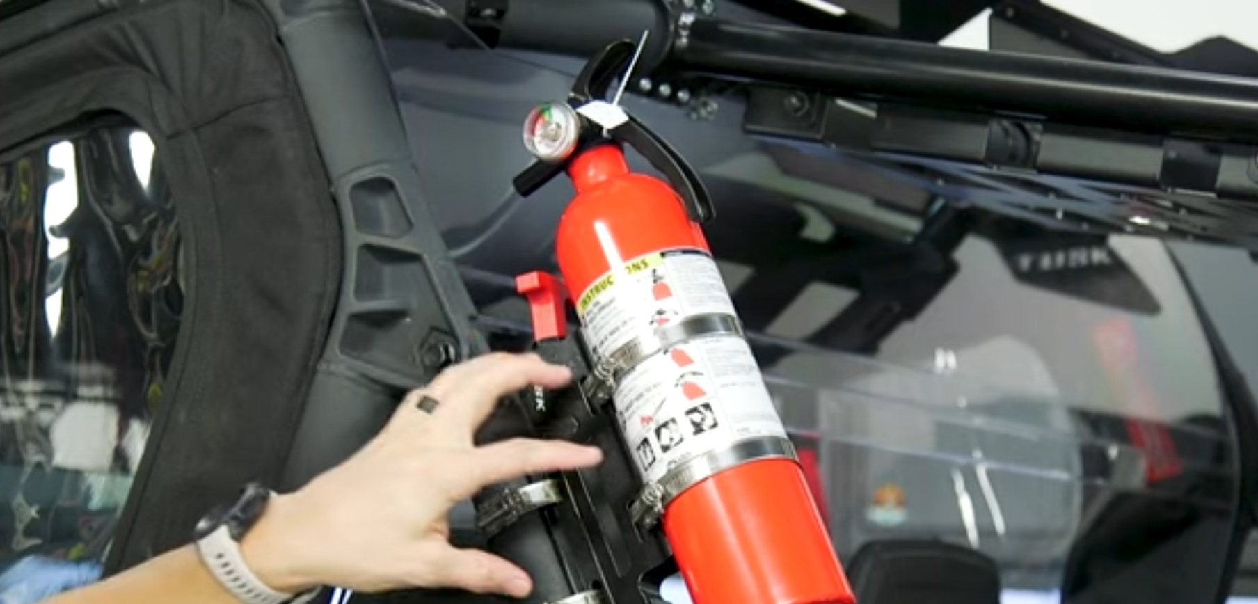 UTV And ATV Fire Extinguisher Mount