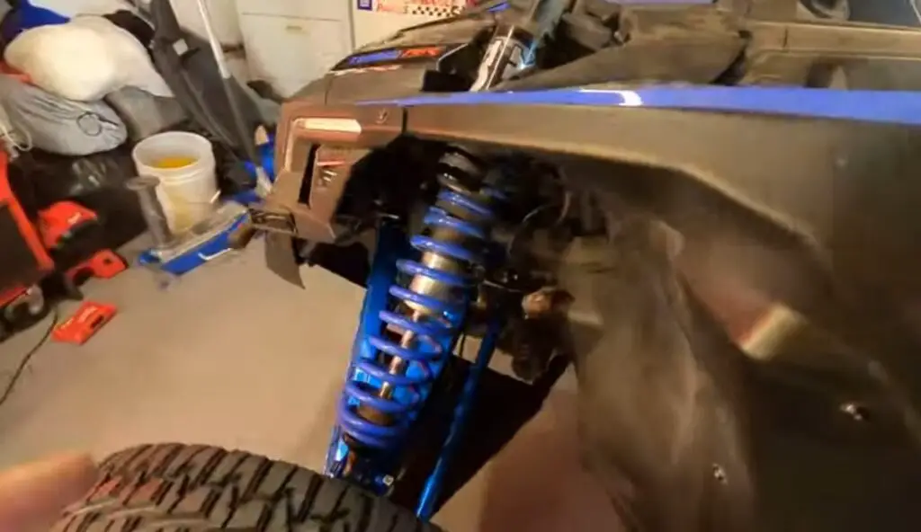 Adjusting the toe alignment with precision, I aimed for optimal stability and responsiveness in my UTV.