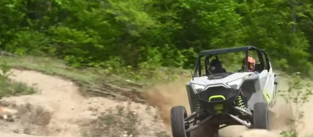 With the canopy of the forest overhead, I navigated my Polaris RZR through the winding paths, immersing myself in the tranquility of nature while experiencing the exhilaration of off-road exploration.