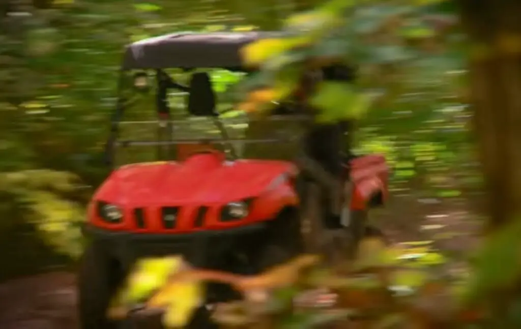 Wrapped in the embrace of nature's tranquility, I embarked on a Yamaha Rhino 700 adventure, its resilient design and powerful engine propelling me deeper into the heart of the jungle.