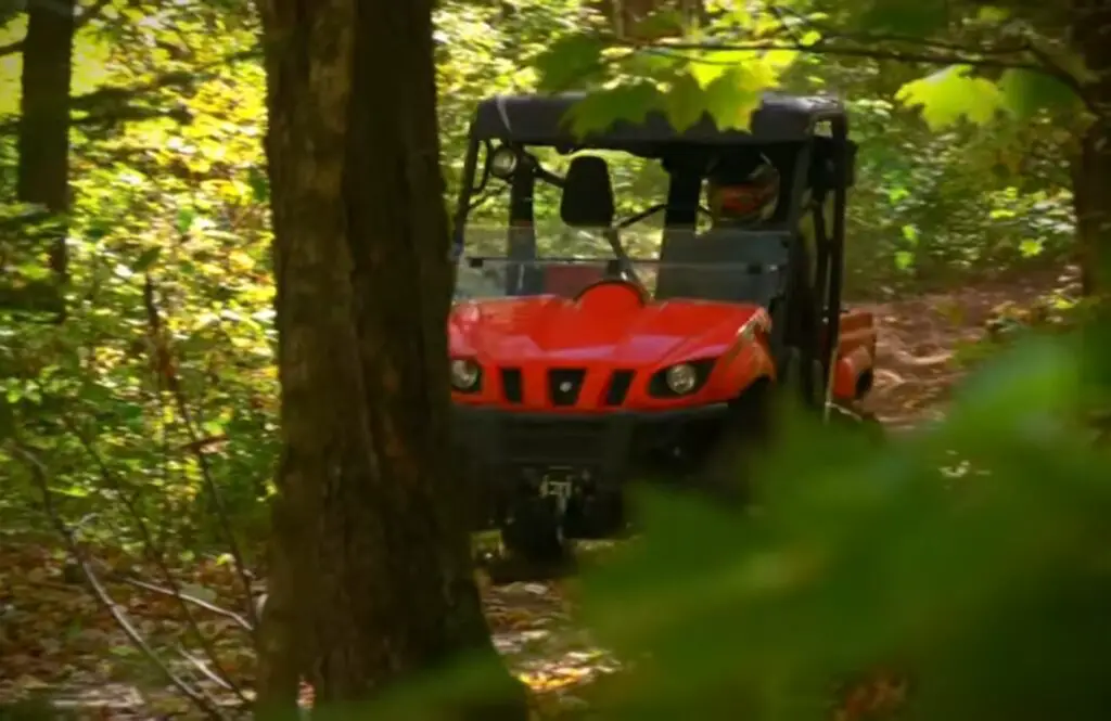 Venturing into the untamed wilderness, I trusted the Yamaha Rhino 700 to be my steadfast companion, its powerful engine and agile maneuverability leading me through the depths of the jungle.