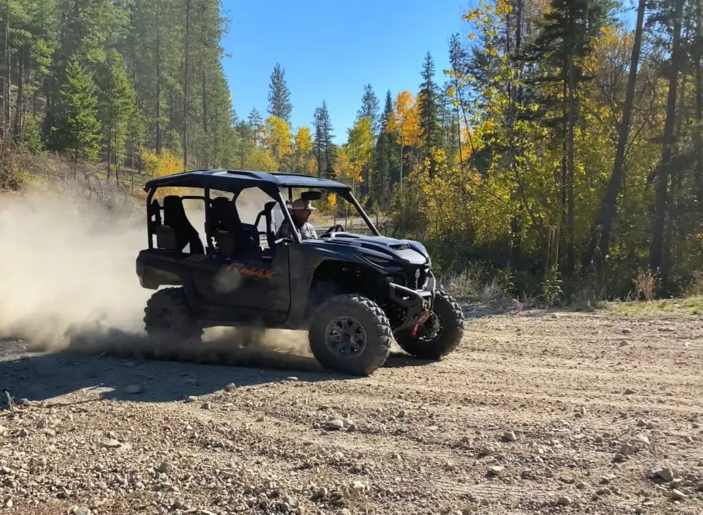 With my Yamaha RMAX4 1000 UTV as my trusty steed, I embarked on an unforgettable journey through the wilderness, the balanced grip of same size tires providing me with the stability to conquer any challenge.