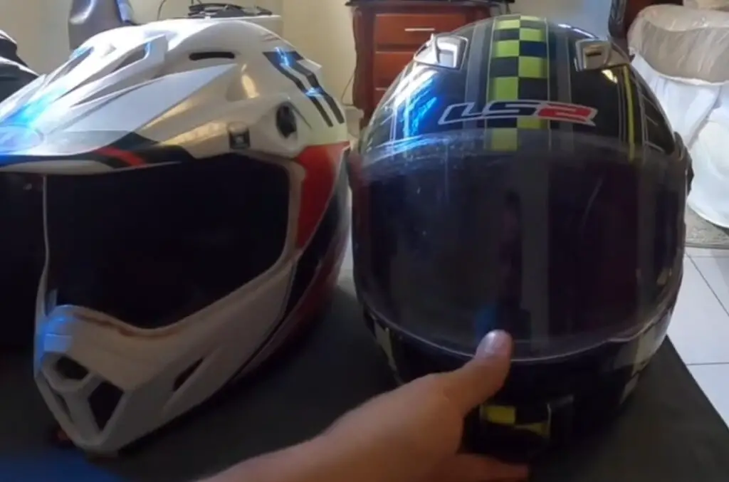 All terrain vehicle helmet