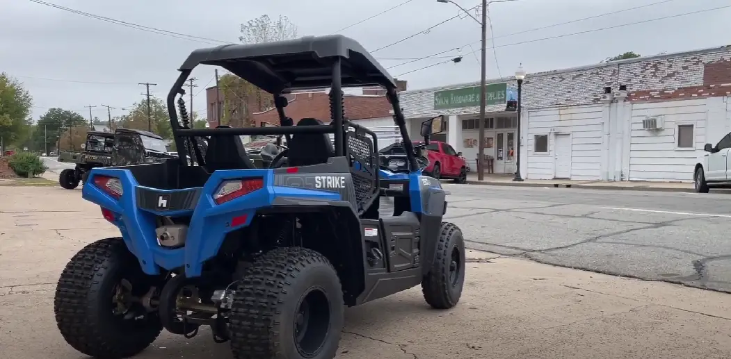 I always keep my side-by-side up to date, so my vehicle is a High-Performance UTV.