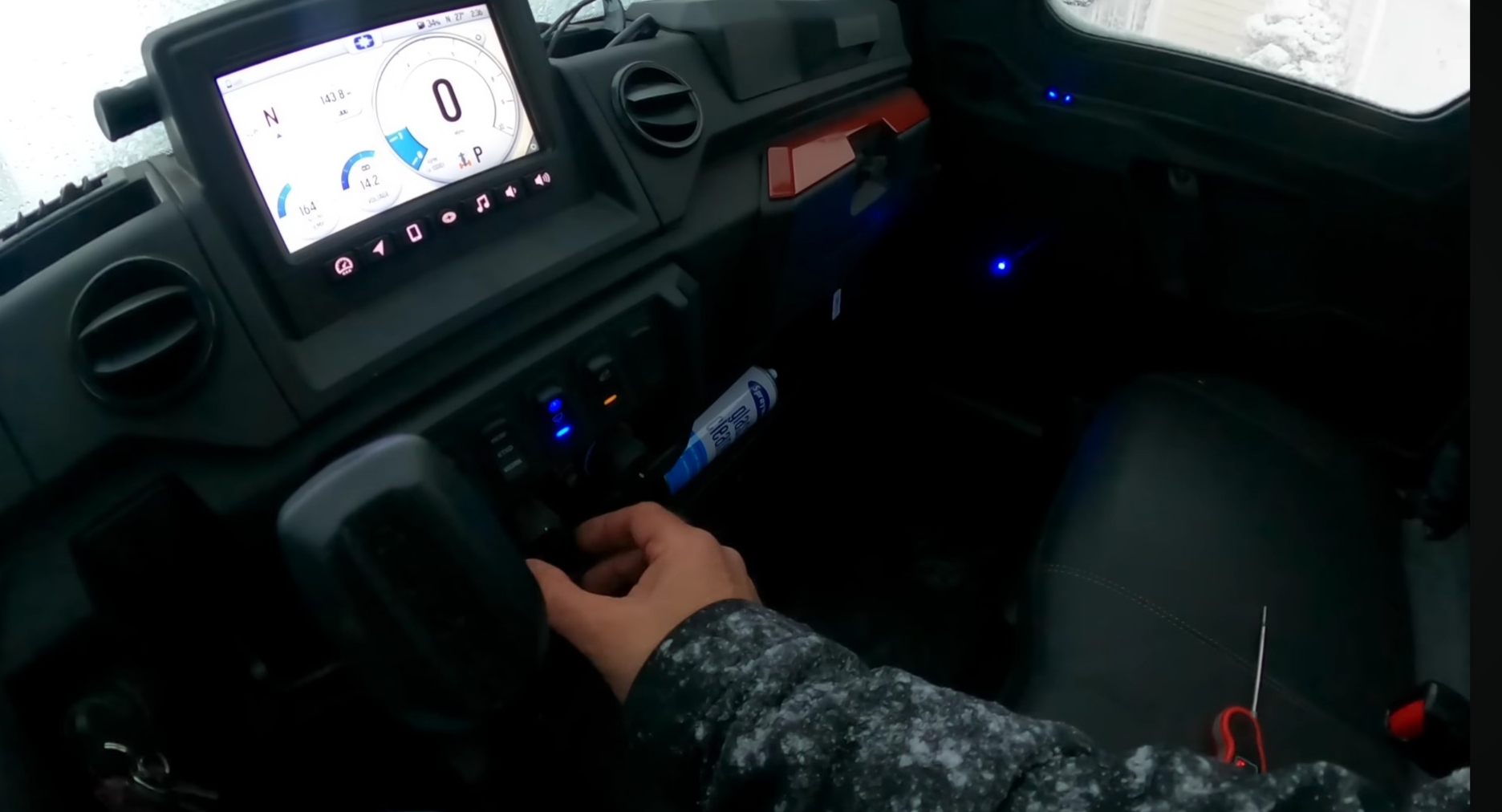 Polaris Ranger NorthStar interior view 