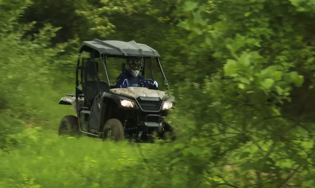 Surrounded by nature's splendor, I maneuvered my Honda Pioneer 500 with ease, each journey a reminder of the wonders waiting to be discovered.