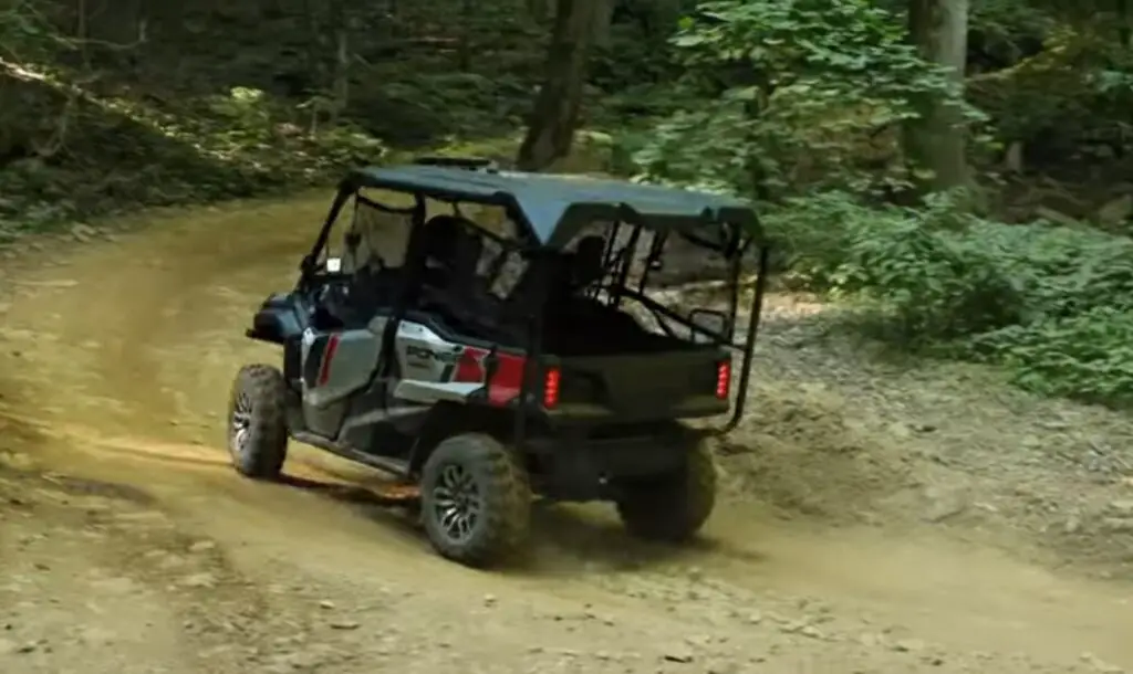 I braved the rugged off-road terrain in my Honda Pioneer 1000, conquering steep hills and rocky paths without breaking a sweat.