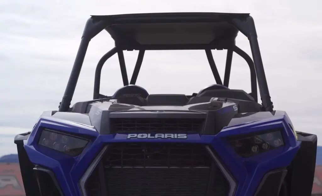 Polaris RZR XP Turbo S front angle view.