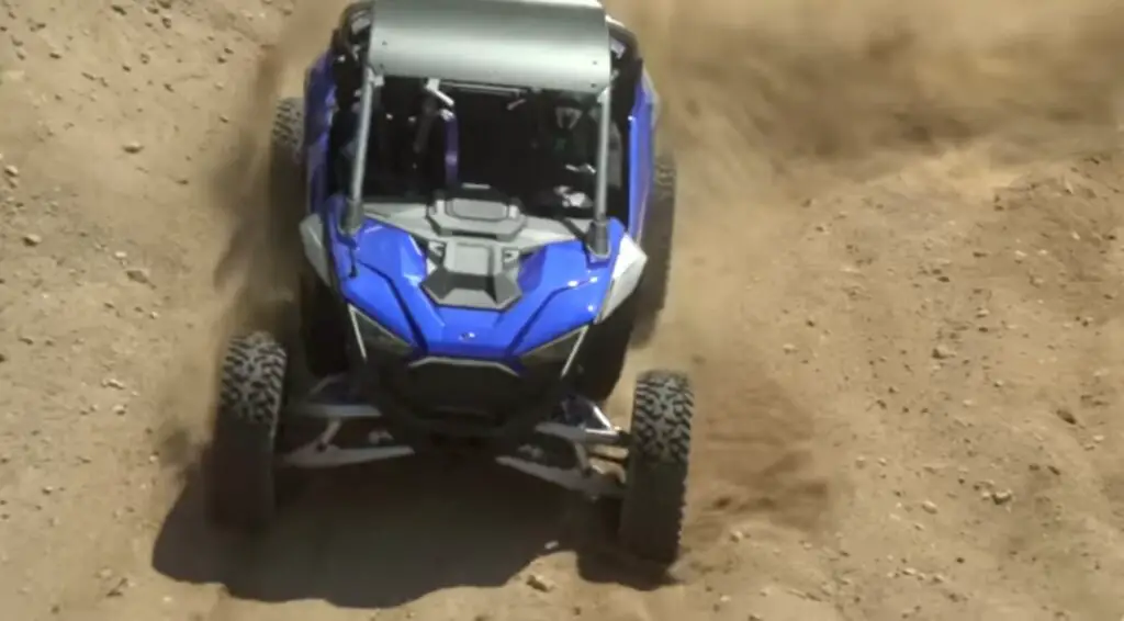 I drove my Polaris RZR across the desert, marveling at the endless landscape and challenging terrain.