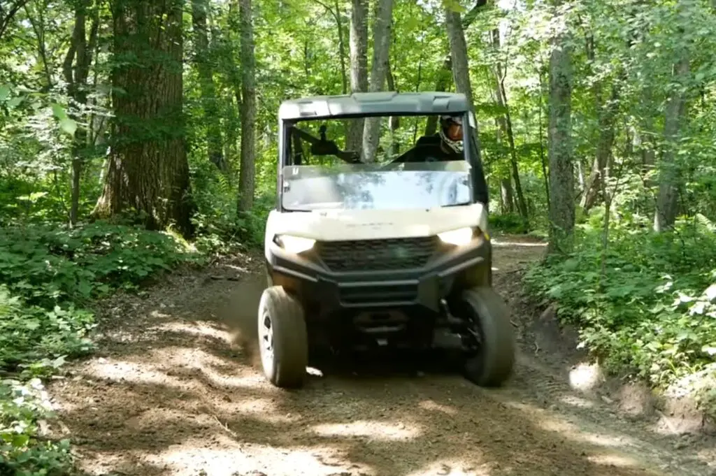 Racing down the dirt road, I felt the rush of adrenaline coursing through me, courtesy of my Polaris Ranger 1000.