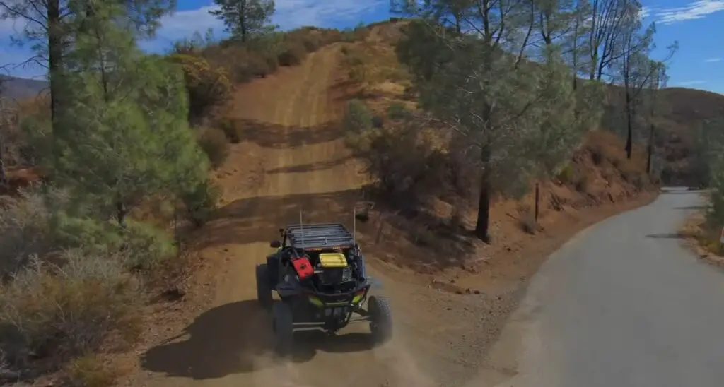 I experienced the freedom of off-road exploration on my Polaris Turbo in California.