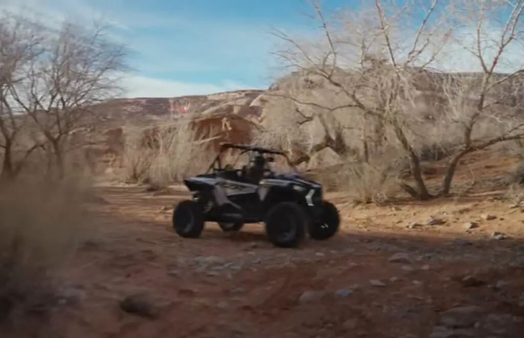 Across rugged terrain and untamed wilderness, I piloted my RZR 1000 with precision and skill, conquering every obstacle in my path as I embraced the challenge of off-road exploration.