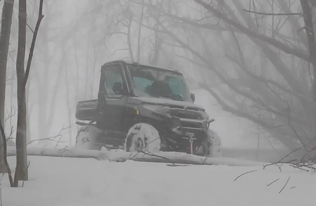 I explored remote, snow-covered areas that I never thought possible thanks to my Polaris Ranger NorthStar.