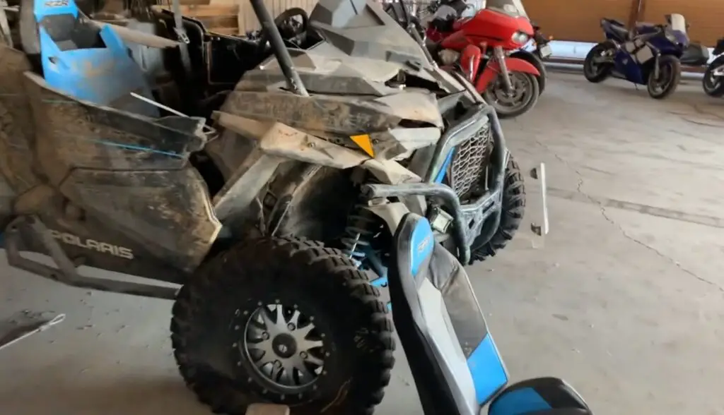 Side by side ATV salvage yards