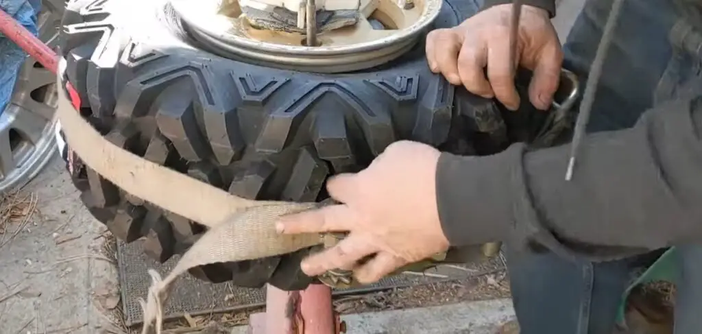 Side by side tire measure