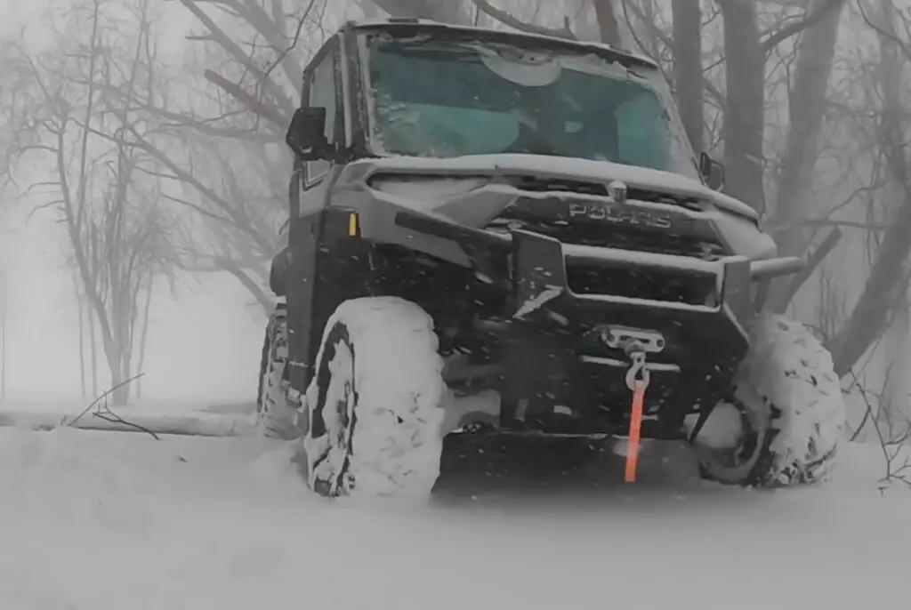 I’ve never experienced a UTV that performs as well in cold weather as the Polaris Ranger NorthStar.