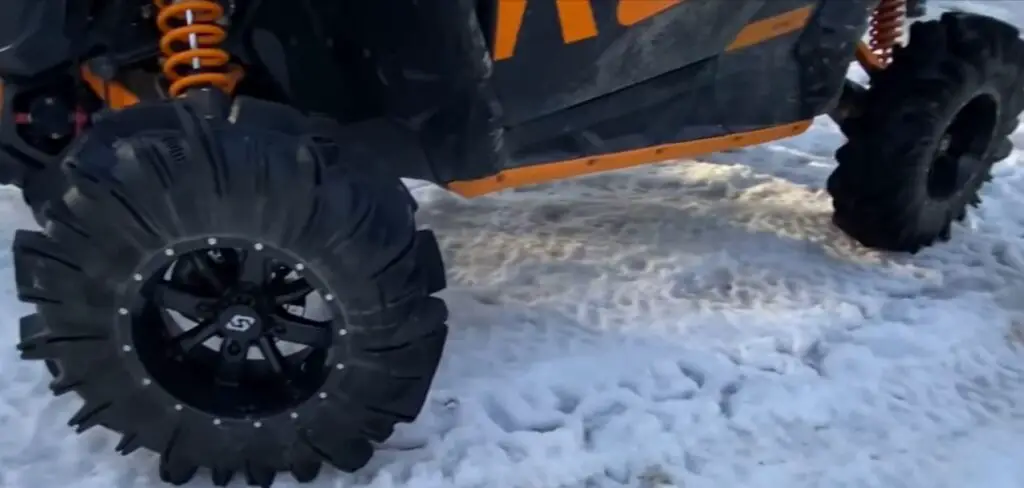 UTV ATV tire rotate