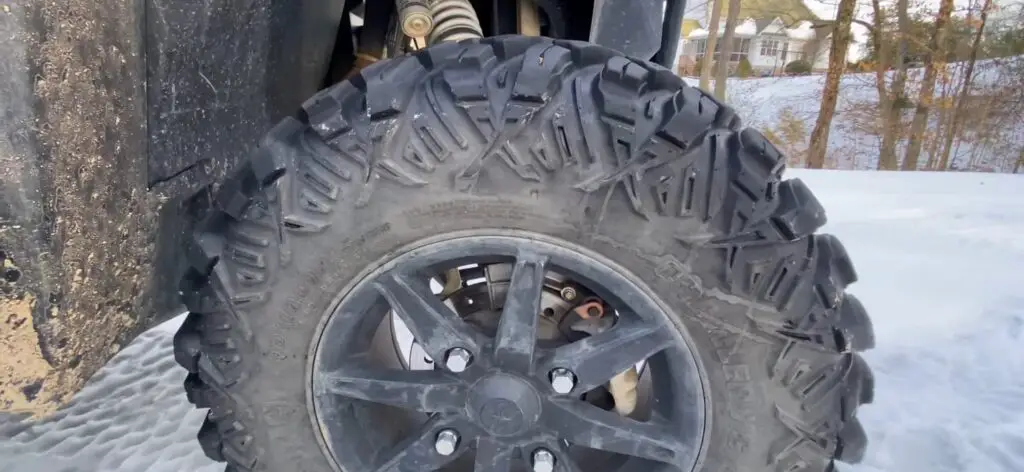 Side by side tire