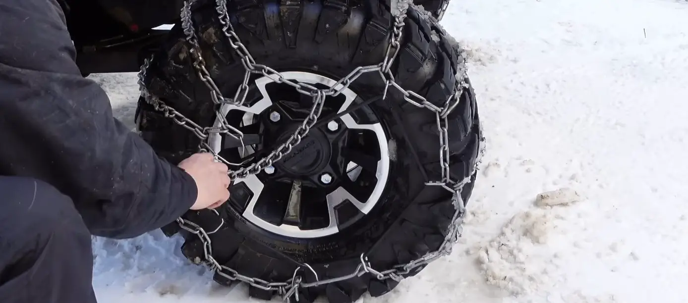 UTV Tire Chains 27x11x14: Side By Side Tire Chains