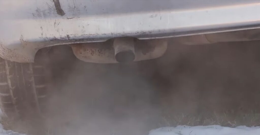 UTV White Smoke From Exhaust When Accelerating