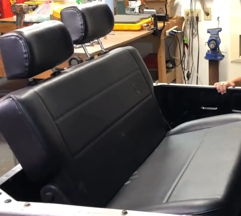 UTV rear seat