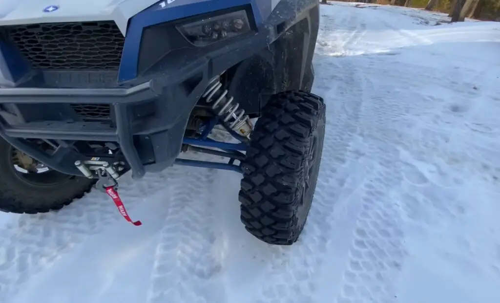 UTV tire measure