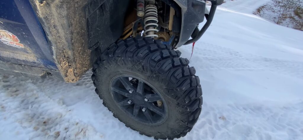 UTV tire pressure