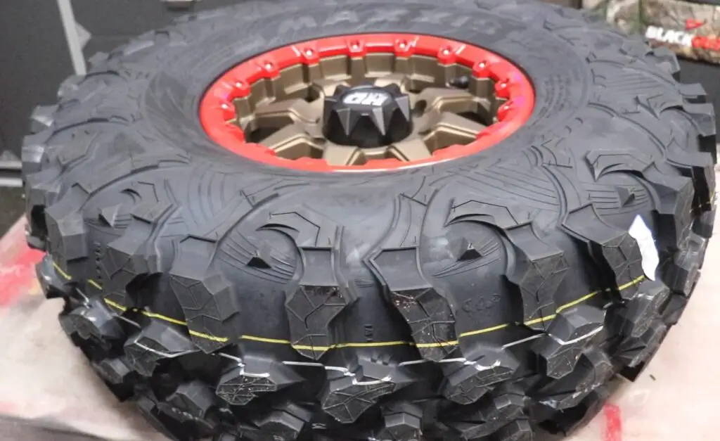 UTV tire rotation