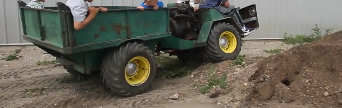 Homemade 4x4 UTV: DIY Farm Utility Vehicle