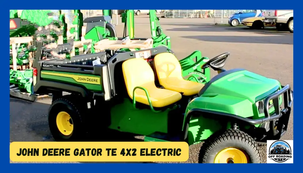 John Deere Gator TE 4x2 Electric Review