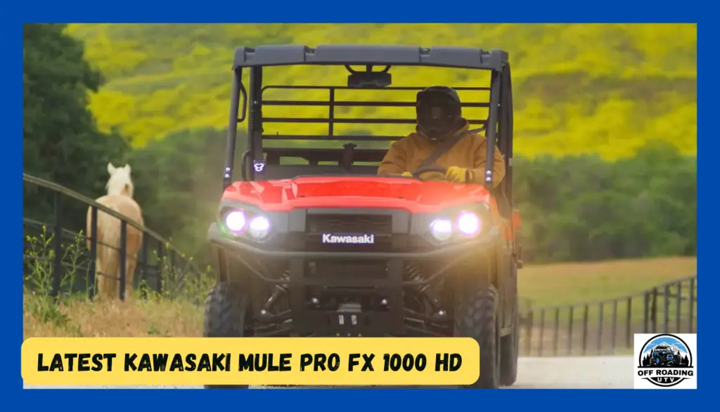 Latest Kawasaki Mule UTV Model