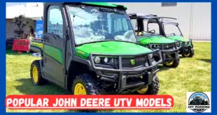 Popular John Deere UTV Models