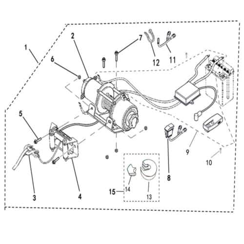 parts diagram of Massimo T-Boss 550L