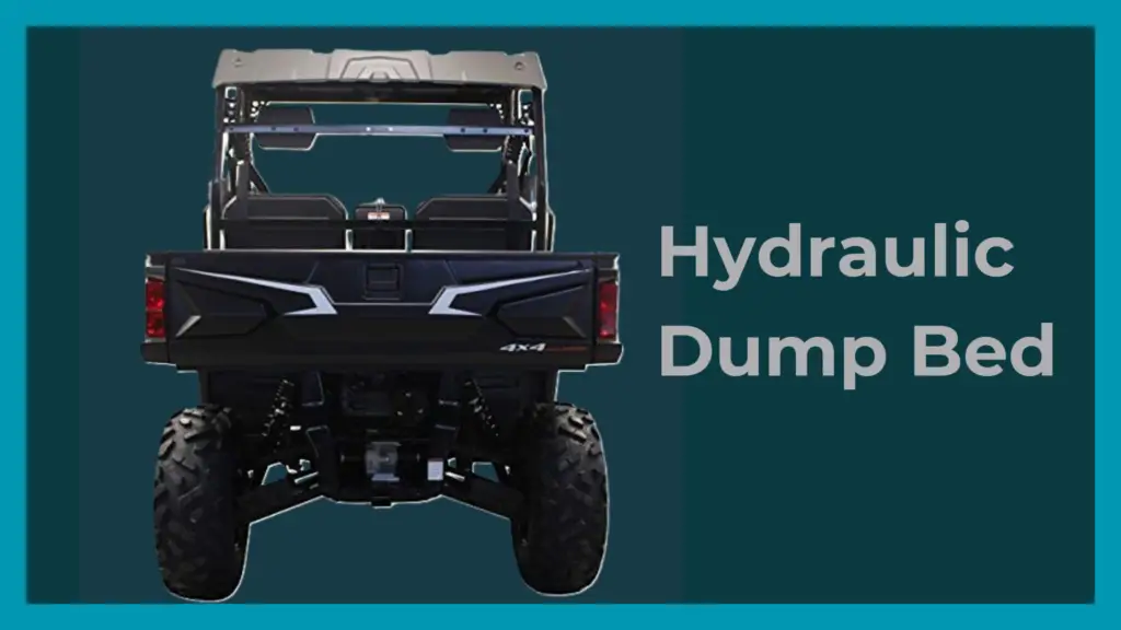Massimo Buck 450 UTV dump bed 
