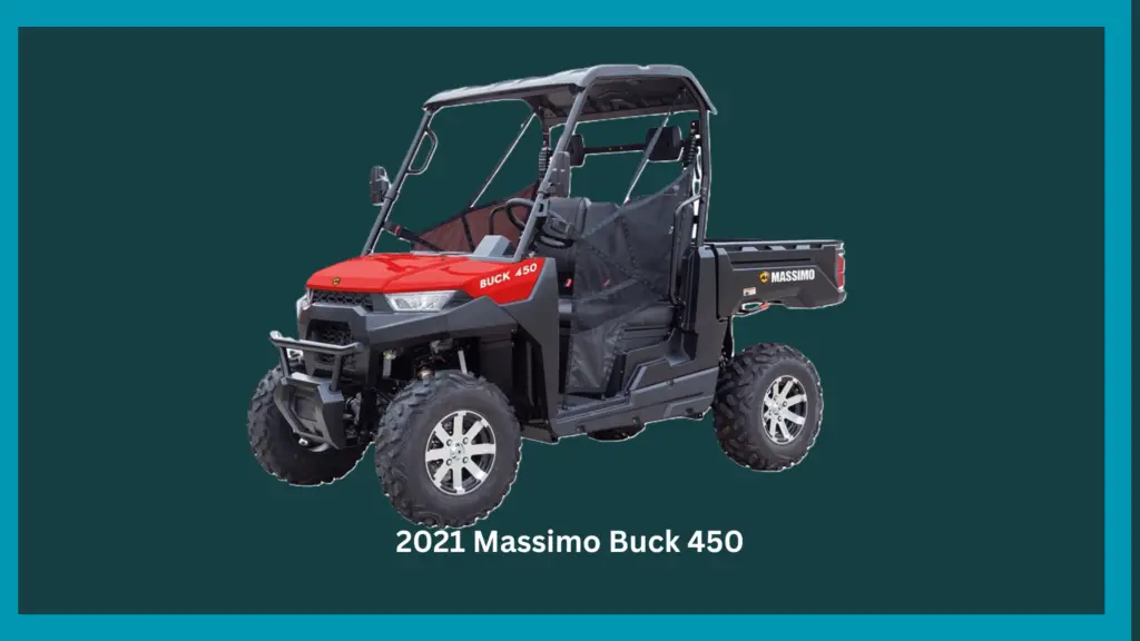 2021 Massimo Buck 450 UTV