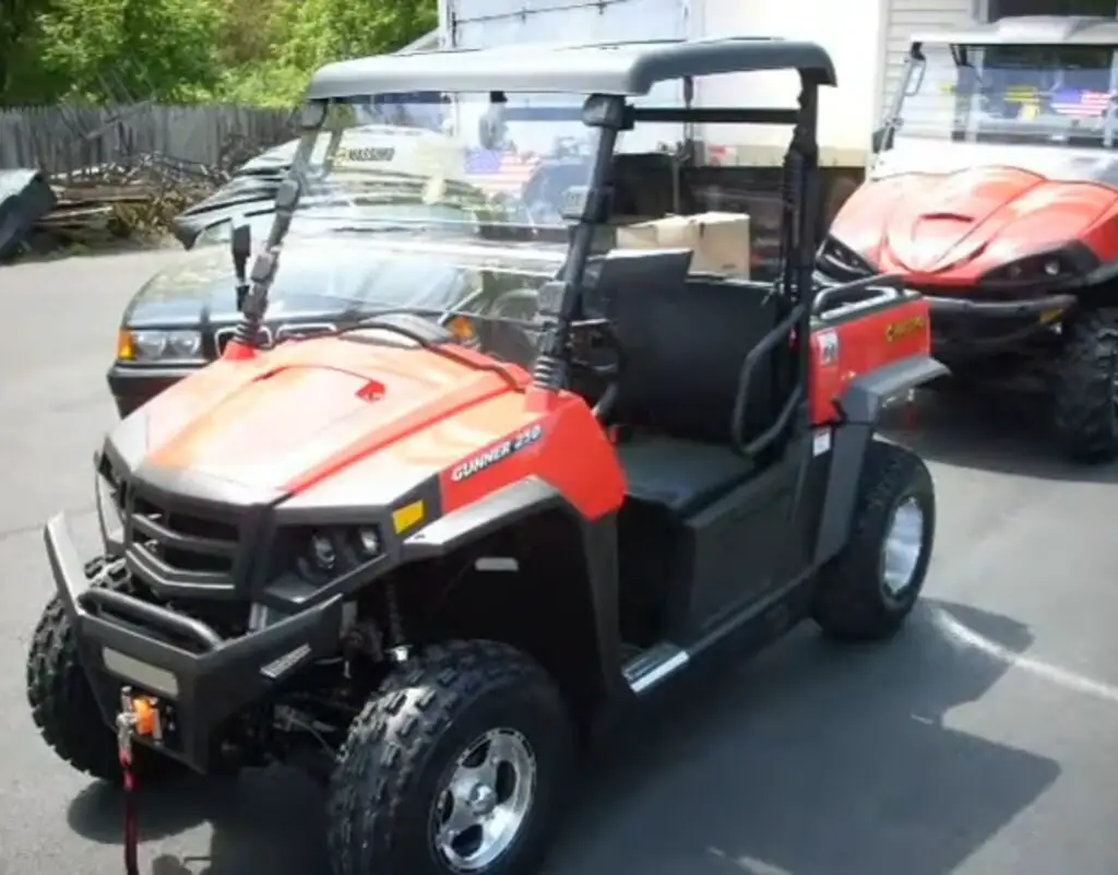 Who Manufactures the Massimo Gunner 250 UTV?