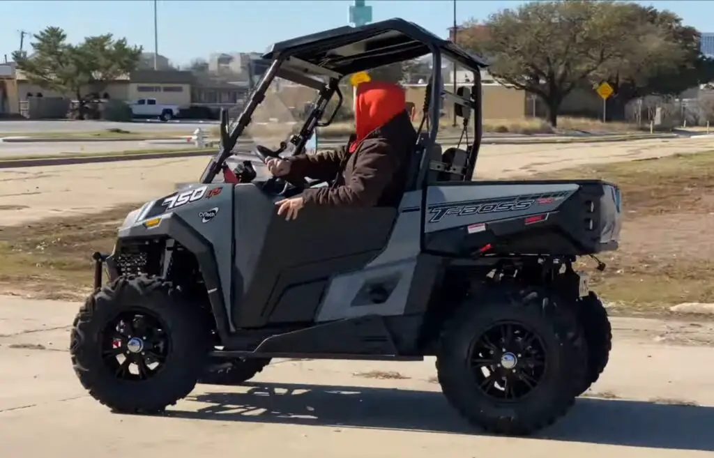 Why do some riders say the Massimo T-Boss 750 is good for trail exploration?